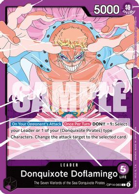 Donquixote Doflamingo OP14-060 card