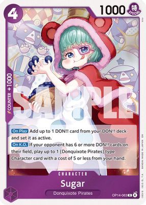 Sugar OP14-063 card