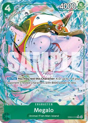 Megalo EB04-018 card