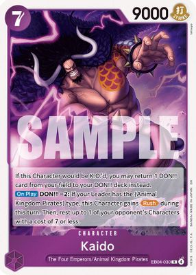 Kaido EB04-030 card
