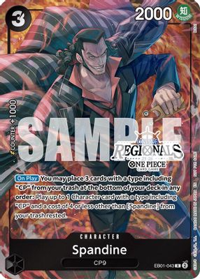 Spandine EB01-043 card