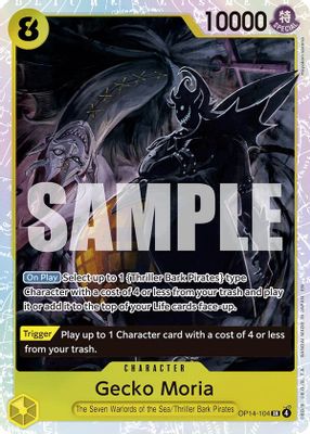 Gecko Moria OP14-104 card