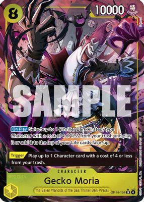 Gecko Moria OP14-104 card