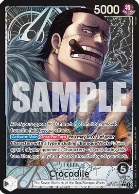 Crocodile OP14-079 card