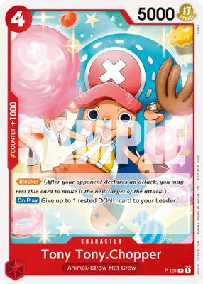 Tony Tony.Chopper P-101 card