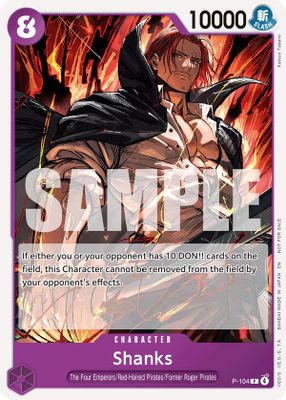 Shanks P-104 card