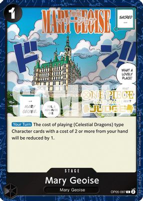 Mary Geoise OP05-097 card