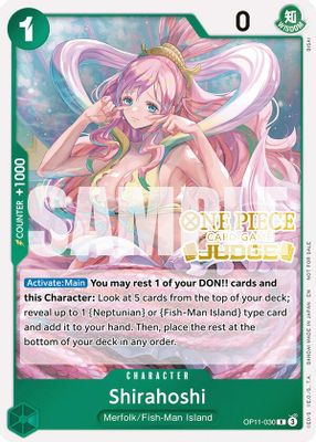Shirahoshi OP11-030 card