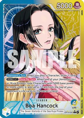 Boa Hancock OP14-041 card