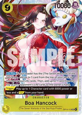 Boa Hancock OP14-112 card