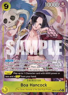 Boa Hancock OP14-112 card