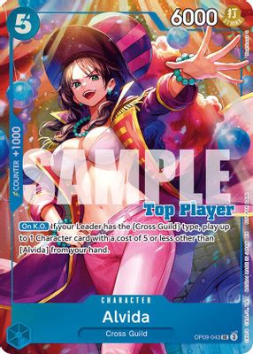 Alvida OP09-043 card