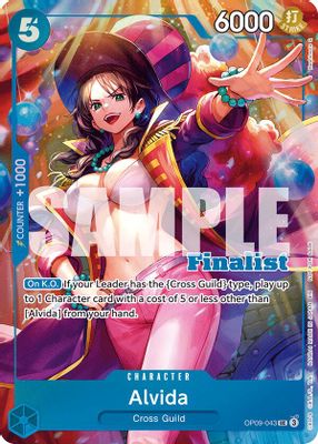 Alvida OP09-043 card