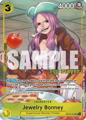 Jewelry Bonney OP10-107 card