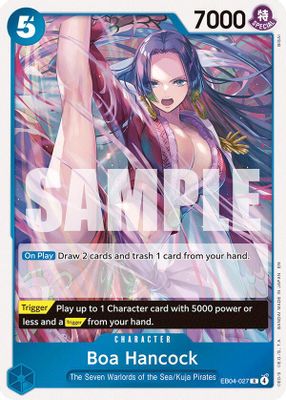 Boa Hancock EB04-027 card