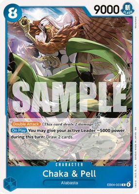 Chaka & Pell EB04-023 card
