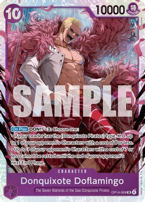 Donquixote Doflamingo OP14-069 card