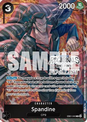 Spandine EB01-043 card