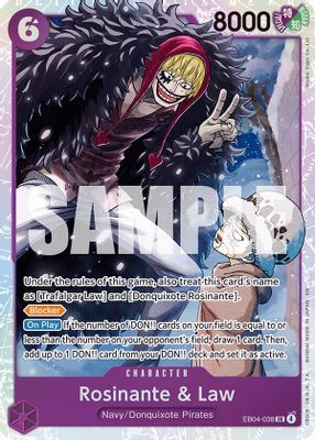 Rosinante & Law EB04-038 card