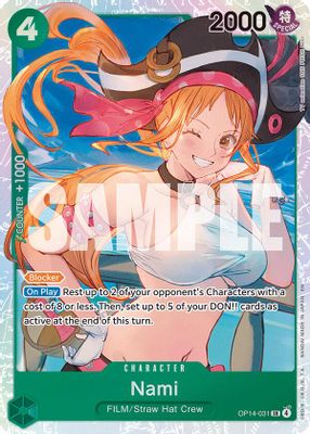 Nami OP14-031 card