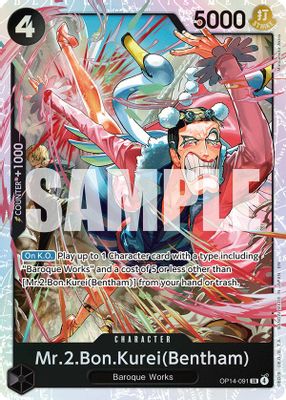Mr.2.Bon.Kurei OP14-091 card