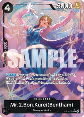 Mr.2.Bon.Kurei OP14-091 card