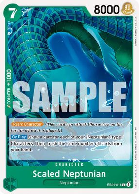 Scaled Neptunian EB04-011 card