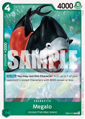 Megalo EB04-018 card