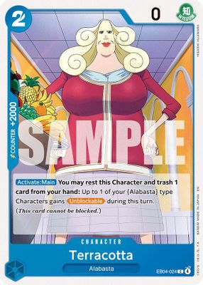 Terracotta EB04-024 card