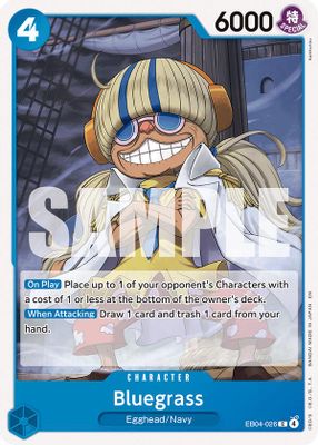 Bluegrass EB04-026 card