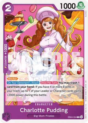 Charlotte Pudding EB04-034 card