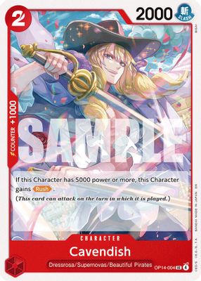 Cavendish OP14-004 card