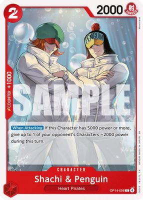 Shachi & Penguin OP14-006 card