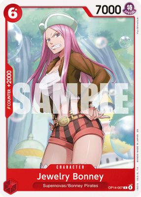 Jewelry Bonney OP14-007 card