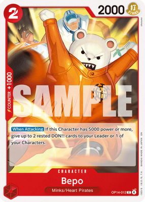 Bepo OP14-012 card