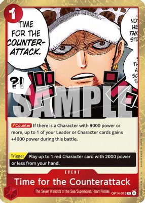 Time for the Counterattack OP14-018 card
