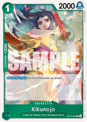 Kikunojo OP14-023 card