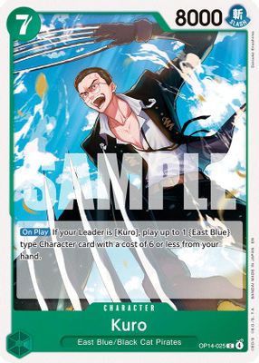 Kuro OP14-025 card