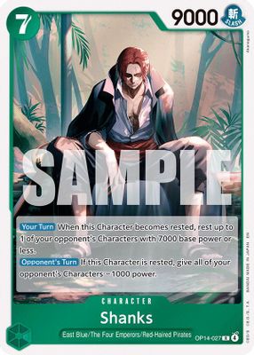Shanks OP14-027 card