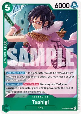 Tashigi OP14-029 card