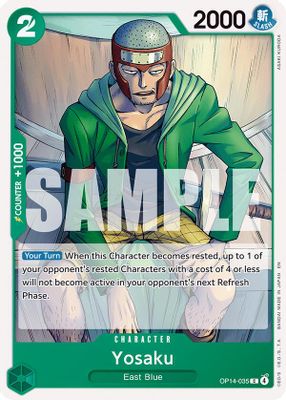 Yosaku OP14-035 card