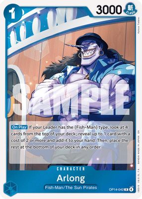 Arlong OP14-042 card