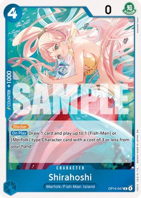 Shirahoshi OP14-047 card