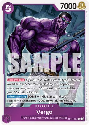 Vergo OP14-061 card
