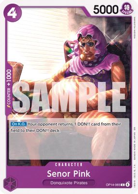 Senor Pink OP14-065 card