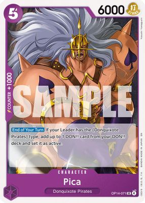 Pica OP14-071 card