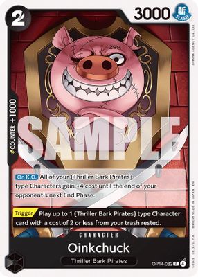 Oinkchuck OP14-082 card