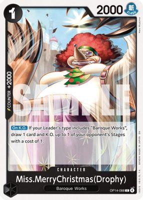 Miss.MerryChristmas OP14-088 card