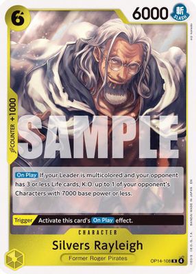 Silvers Rayleigh OP14-108 card
