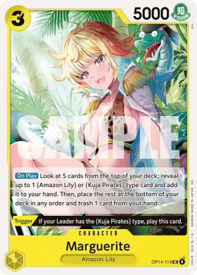 Marguerite OP14-113 card